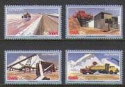 SWA 1981 Salt Works / Tractors / Lorry / Truck 4v set n19947