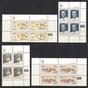 SWA 1983 Diamond / Mining / Gems / Horse 4v ctl blks (n19946)