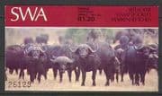 SWA 1996 Buffalo / Animal / 12c def 10v bklt (SB2) (n19971)