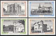 SWA / South West Africa 1985 Swakopmund / Railway Station / Buildings/ Architecture 4v set (sw10105)