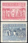 Sweden 1960 Shooting Organization/ Sports/ Rifle/ Horses/ Transport 2v set coil (n43553)