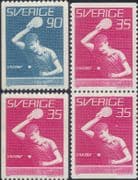 Sweden 1967 World Table Tennis Championships/ Sports/ Games 2v set (Bklt pr + Coils) (n46602)