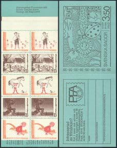 Sweden 1969 Fairy Tales/ Horse/ Cat/ Geese/ Stories/ Books/ Animation 10v bklt n41084