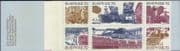 Sweden 1970 Trains/ Truck/ Ships/Mining/ Coal/ Dam/ Timber/ Transport 6v bklt (n24944a)