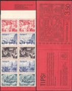 Sweden 1971 Christmas/ Greetings/ Santa Claus/ Music/ Skating/Market/ Church/ Buildings/ Musical Instruments 10v bklt (b6820j)