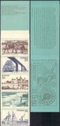 Sweden 1972 Tourism/ Horses/ Sailing Ships/ Castles/ Bridge/ Fishing/ Buildings/ Architecture/ Boats/ Transport/ Animals/ History 10v bklt (b6820a)