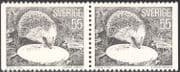 Sweden 1975 Hedgehog/ Animals/ Wildlife/ Nature/ Conservation/ Environment 1v bklt pr (n43539)