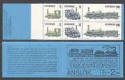 Sweden 1975 Trains/Steam Engines/Rail/Railways/Transport 6v bklt n23443