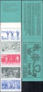 Sweden 1977 Sports/ Cycling/ Bikes/ Badminton/ Swimming/ Skating/ Jogging/ Health 10v bklt (b6820b)