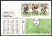 Sweden 1988 Football / Sports / Games / Soccer 6v bklt (n24581)