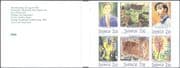 Sweden 1988 Modern Art/ Artists/ Painting/ People/ Buildings 6v bklt (b7703p)