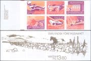Sweden 1989 Smaland Industries/ Furniture/ Glass Blowing/ Industry/ Business 6v bklt (n24944n)