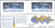 Sweden 1991 Europa/ Space/ Satellite/ Rockets/ Science/ Communications 6v bklt (n41966a)