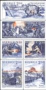 Sweden 1991 Iron Industry/ Steel/ Metals/ Mine/ Mining/ Forge/ Minerals 6v bklt pane (n33865a)