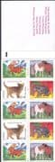 Sweden 1992 Kamratposten/ Cat/ Rabbit/ Horses/ Art/ Painting/ Rebate 20v bklt (n24944m)_