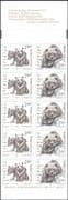 Sweden 1993 Brown Bear/ Animals/ Wildlife/ Nature/ Bears/ Cubs 10v bklt (s455)
