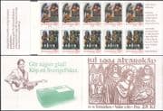 Sweden 1994 Christmas/ Greetings/ Altar Piece/ Carving/ Art/ Donkey 10v bklt (n45418)