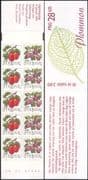 Sweden 1994 Plums/ Fruit/ Food/ Plants/ Nature/ Horticulture/ Victoria Plum/ Opal Plum 10v bklt (n45422)