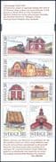 Sweden 1996  Trains/ Steam Engines/ Rail/ Buildings/ Architecture  6v bklt  (s703w)