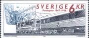 Sweden 1996 Travelling Post Office/ Mail Trains/ Railway/ Transport 1v coil (n23517)