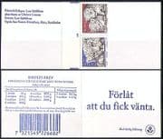 Sweden 1997 Snow Leopard/ Ounce/ Animals/ Cats/ Wildlife/ Nature 2v bklt (n28718)