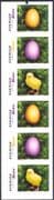 Sweden 2001 Easter/ Chicks/ Eggs/ Chickens/ Birds/ Nature/ Holiday/ Festivals 6v s/a bklt (b6647)