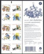 Sweden 2005 Christmas / Greetings / Tree / Dog / Children / Animation 10v bklt (n34009)