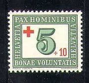 Switzerland 1945 Red Cross / Medical / Health/ Welfare/ Surcharge 1v (n27760)