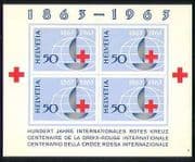 Switzerland 1963 Red Cross / Medical / Health m / s (n27983)