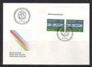 Switzerland 1982 Zurich Trams / Rail / Railways / Transport 2 x 1v FDC (n20103)