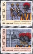 Switzerland 2005 Swiss Papal Guard/ Military/ Uniforms/ Soldiers/ Army 2v set (n46061)