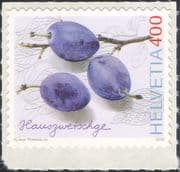 Switzerland 2006 Rare Fruit/ Plums/ Plants/ Nature/ Food/ Plum 1v set s/a (n46059)