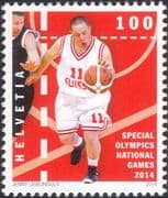 Switzerland 2014 Disabled Basketball/ Special Olympics/ Sport/ National Games 1v (ch1017)