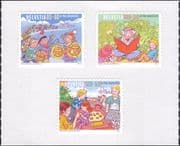Switzerland 2014 Pro Juventute/ Bear/ Fox/ Rabbit/ Lanterns/ Animation 3v set s/a (ch1019)