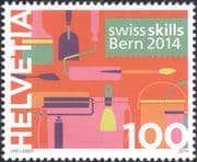 Switzerland 2014 Swiss Skills/ Painters/ Plasterers/ Workers/ Work/ Jobs 1v (ch1056)