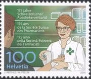 Switzerland 2018 Pharmacist/ Pharmacy/ Health/ Medical/ Welfare/ Nurse/ Nursing 1v (ch1052)