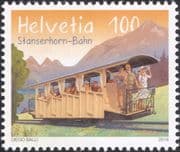 Switzerland 2018 Trains/ Railway/ Electric Rail Car/ Locomotive/ Transport 1v (ch1049)