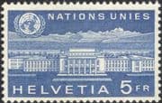 Switzerland (UN Offices) 1960 United Nations 15th Anniversary/ Buildings/ Architecture/ UNO 1v (n45318)