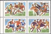 Tajikistan 2006 Football World Cup Championships/ WC/ Soccer/ Sports/ Games 4v blk (b2060k)