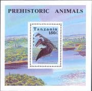 Tanzania 1991 Prehistoric Animals/ Rhamphorhynchus/ Nature/ Dinosaurs 1v m/s (n13227a)