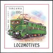 Tanzania 1991 Trains/ Locomotives/ Transport/ Rail/ Railways 1v m/s (s2467)