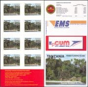 Tanzania 2011 Tourism/ Pemba/ Forest/ Nature/ Trees/ Houses/ Buildings 8v s/a bklt (b6002f)