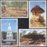 Thailand 2006 Conservation/ Monument/ Rock Formation/ Ruins/ Heritage 4v set (n43933)