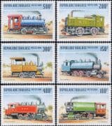 Togo 1999 Trains/ Railways/ Rail/ Steam Engines/ Diesel Locomotives/ Transport 6v set (s1912p)