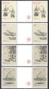 Tonga 2003 Abel Tasman / Exploration / Sailing Ships / Boats / Transport 4v gttr (s5480)