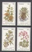 Transkei 1981  Medicinal Plants/ Flowers/ Nature  4v set  (n21860)