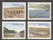 Transkei 1985 Bridges / Rivers 4v set (n21847)