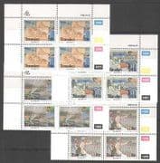 Transkei 1988 Horses / Blanket / Weaving 4v ctl blk n21850