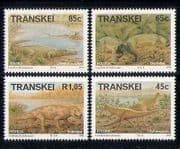 Transkei 1993 Prehistoric Animals / Dinosaurs 4v (b1325)