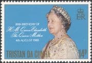 Tristan da Cunha 1980 HM Queen Mother/ Royals/ Royalty/ 80th Birthday 1v (n44979)
